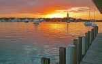 Hope Town Abaco Lighthouse Sunset