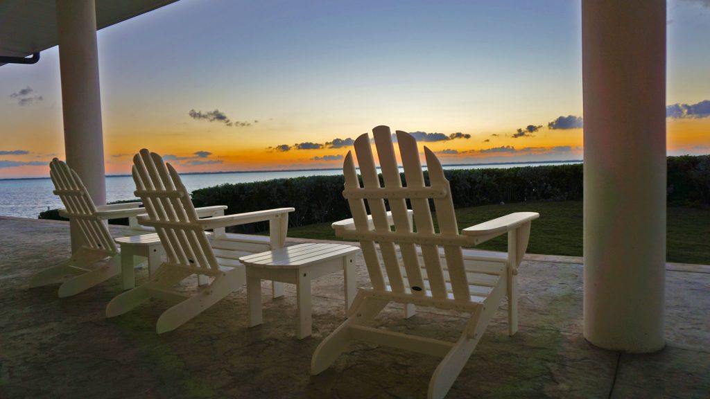 Sunset from the 200 foot viewing patio