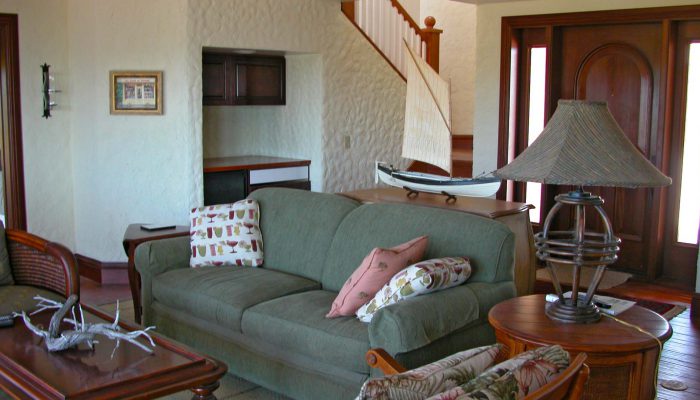 guest villa living room